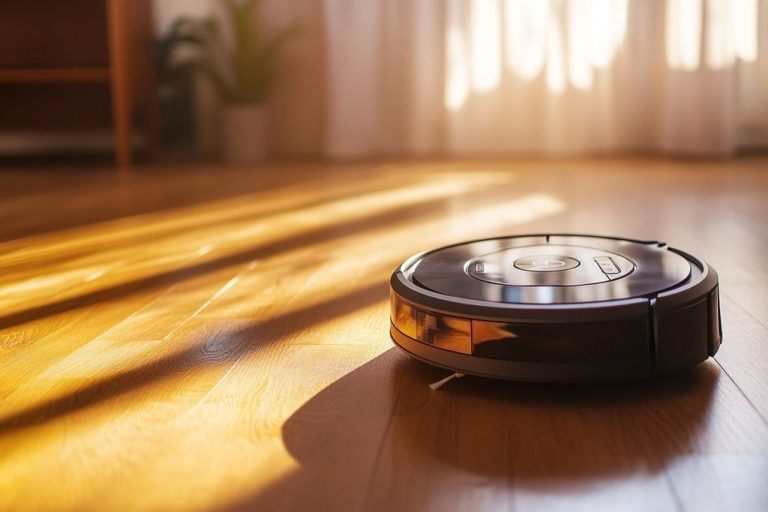 Aspirateur robot laveur pour petit appartement