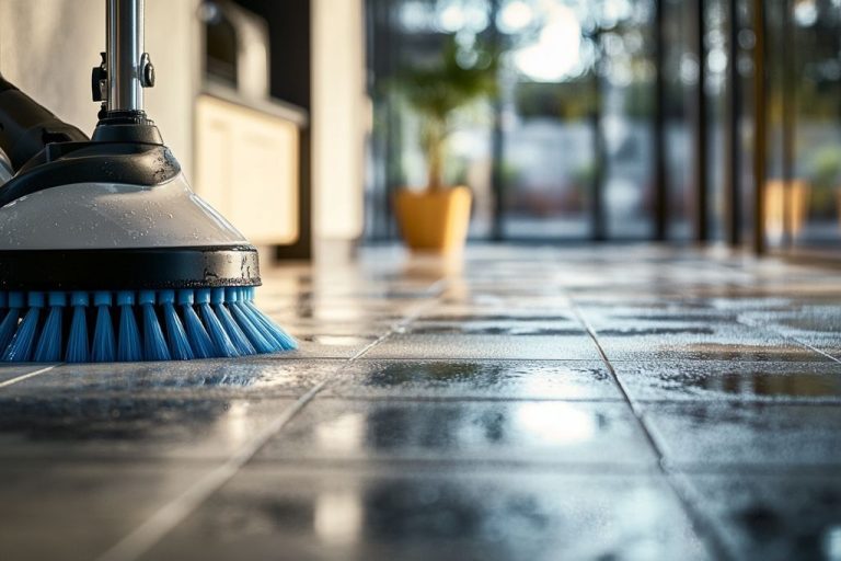 Est-ce que ça fonctionne sur du carrelage très sale ?