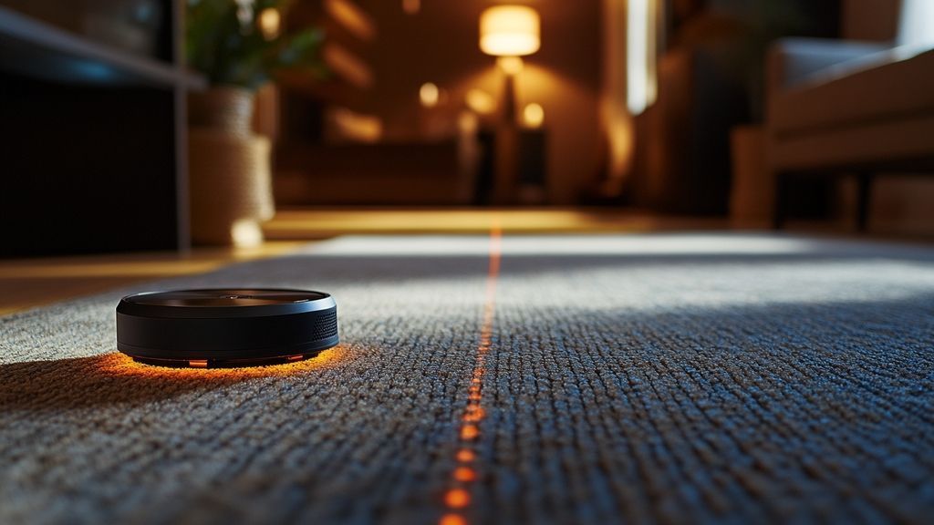 Quelles technologies de reconnaissance et de navigation facilitent le nettoyage sur tapis