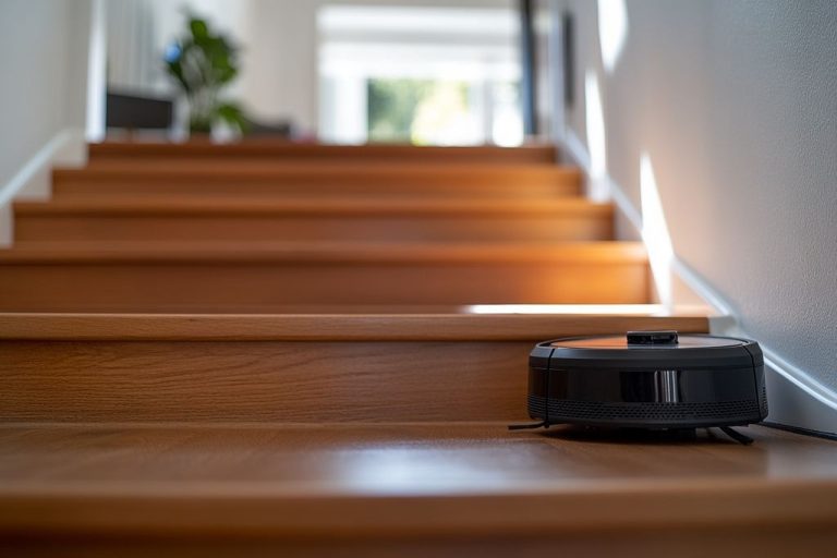 Robot laveur et escaliers : quelles précautions ?